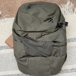 NWT North Face Aurora Green Backpack